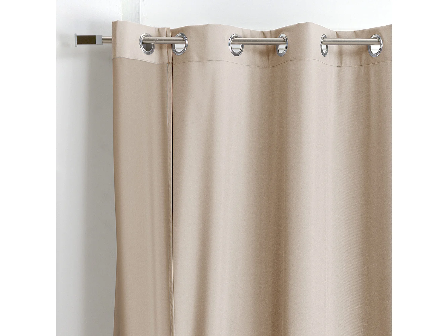 Rideau thermique doublé en flanelle