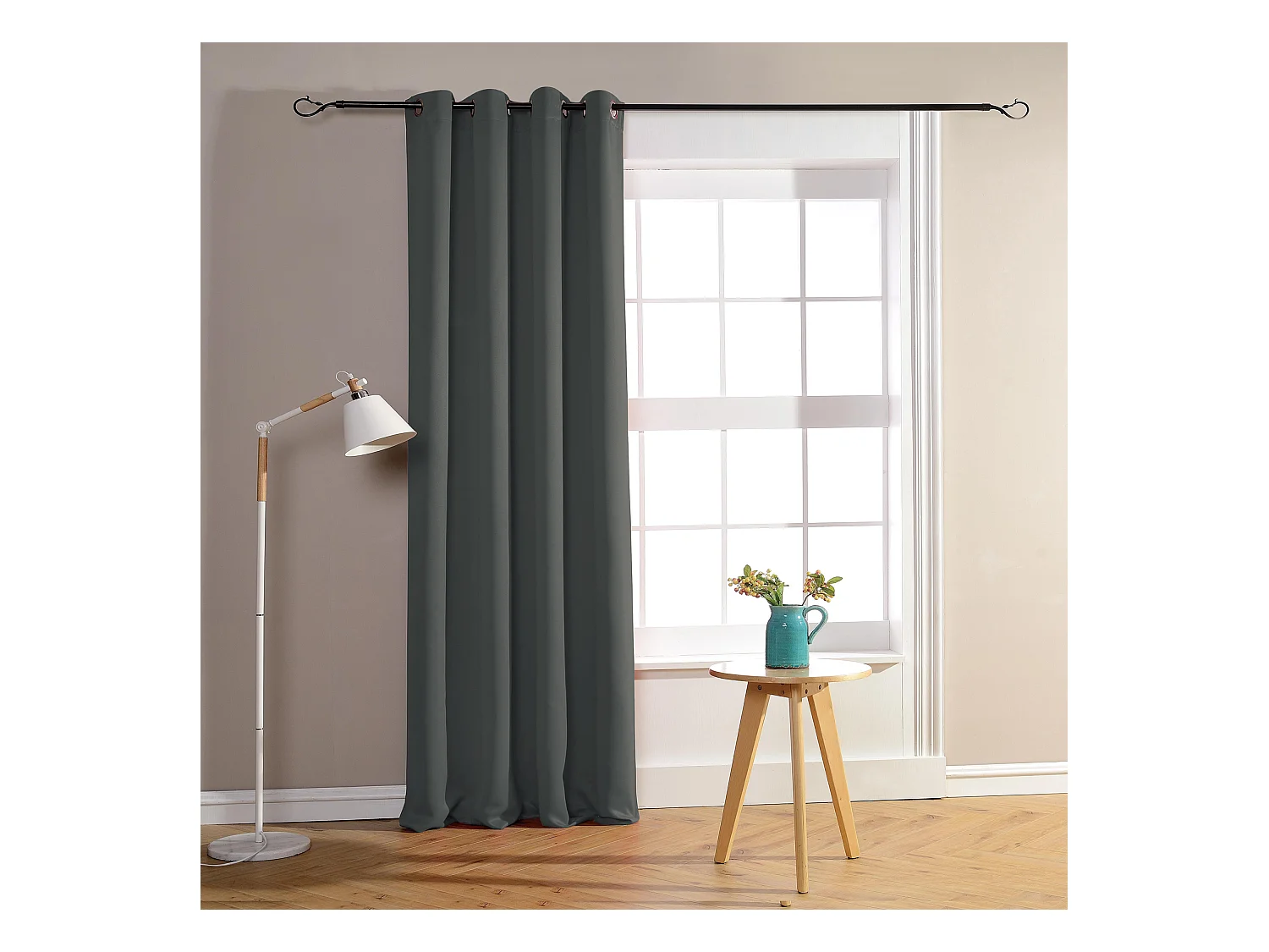 Rideau occultant pour chambre et salon
