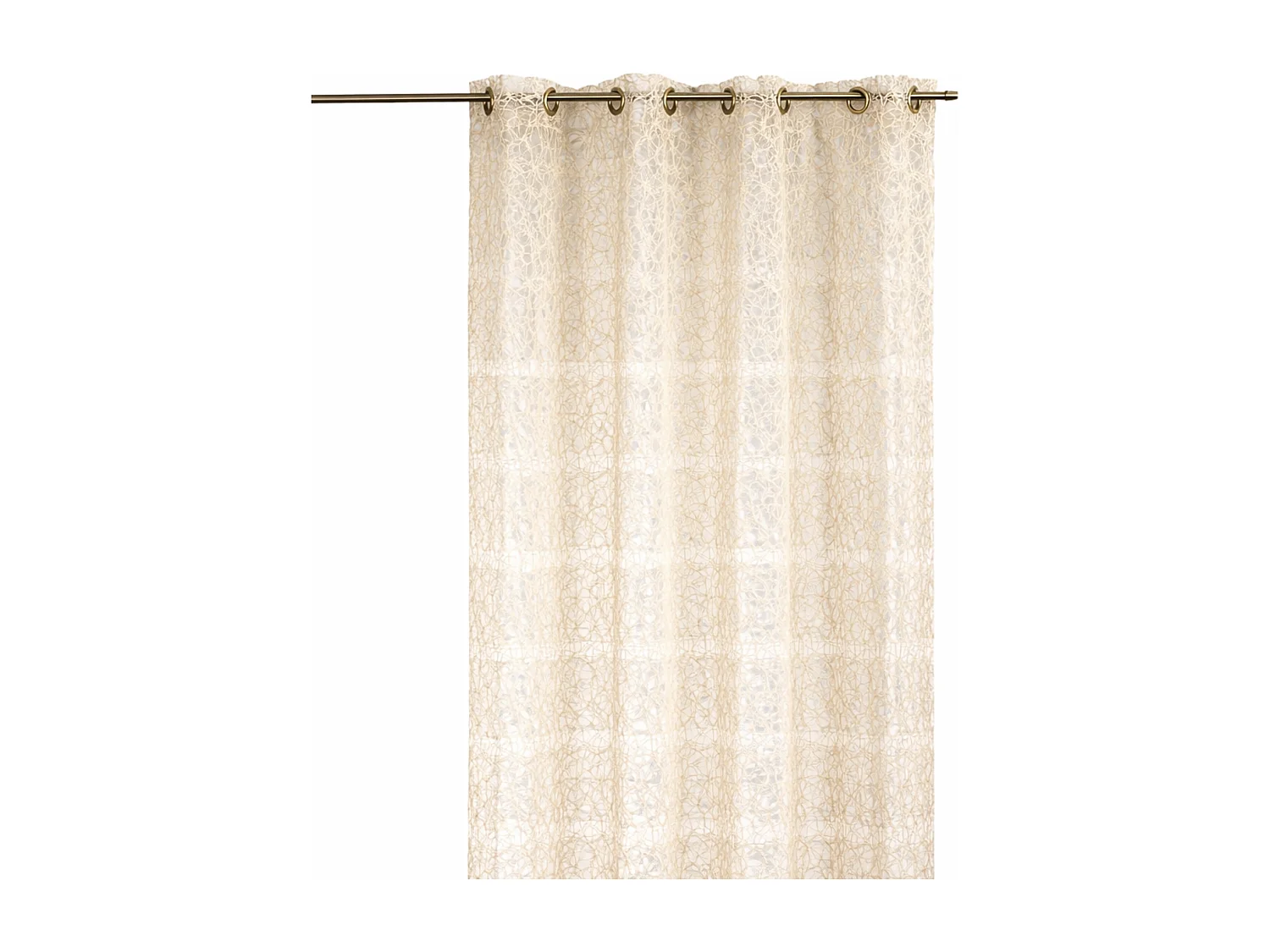 Vorhang aus einem Stricknetz 150 x 260 cm