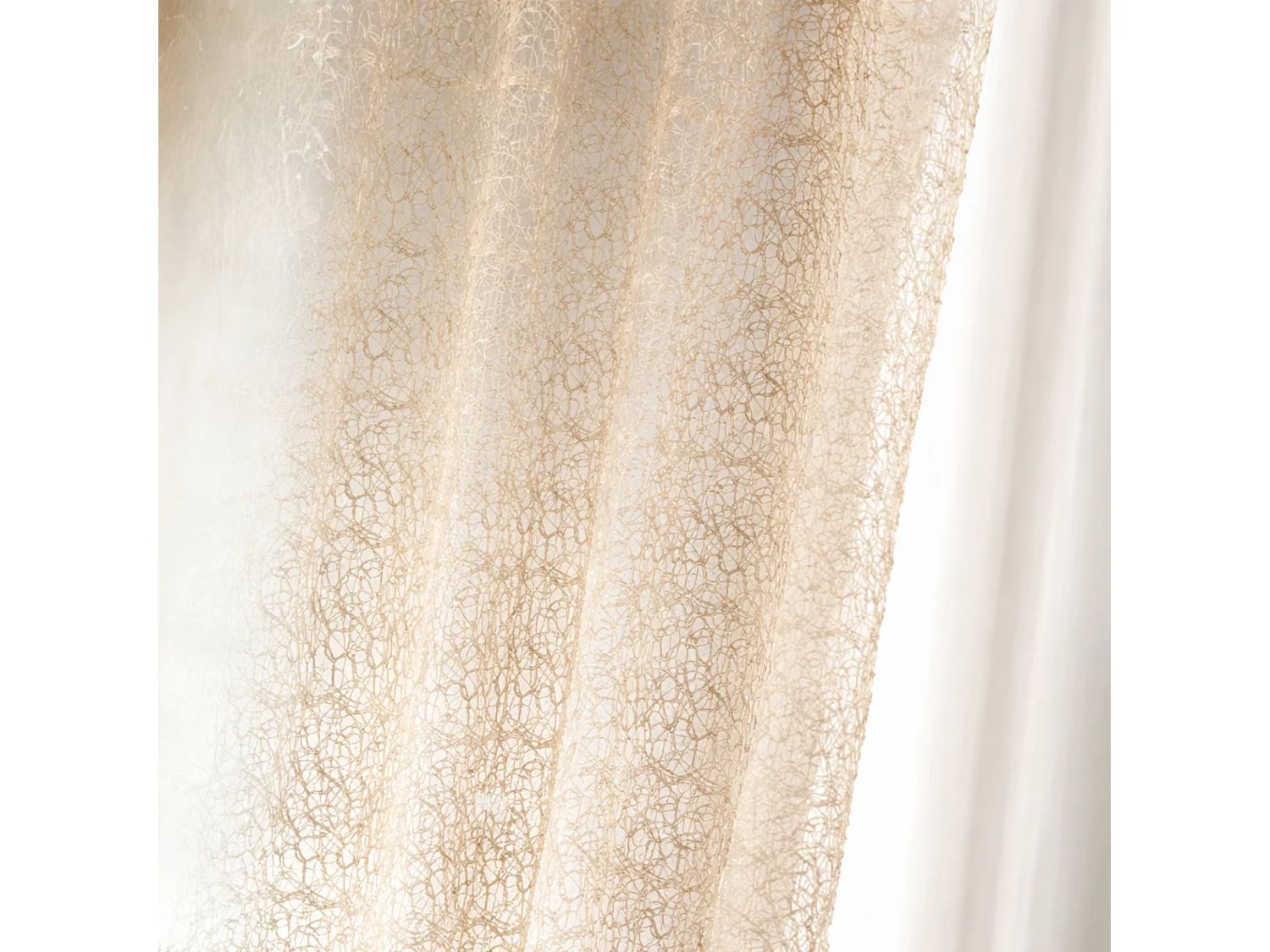 Vorhang aus einem Stricknetz 150 x 260 cm