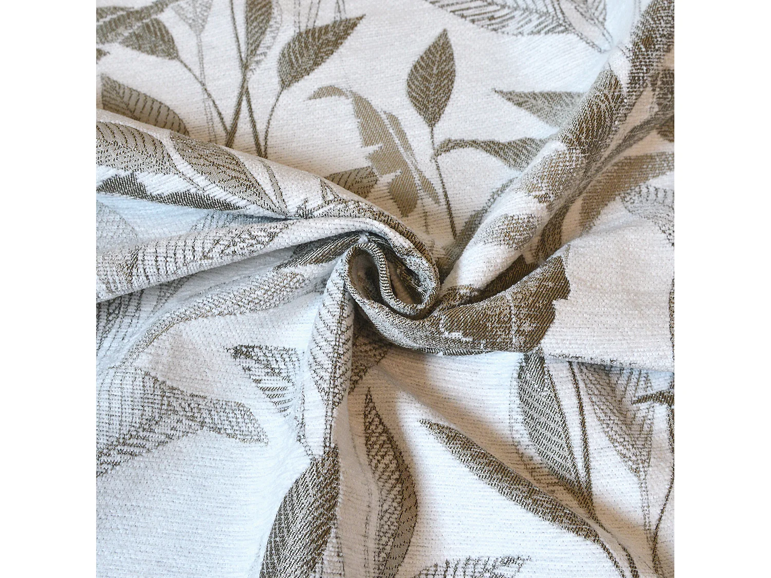 Cortina Jacquard con Motivo de Jungla 140 x 260 cm