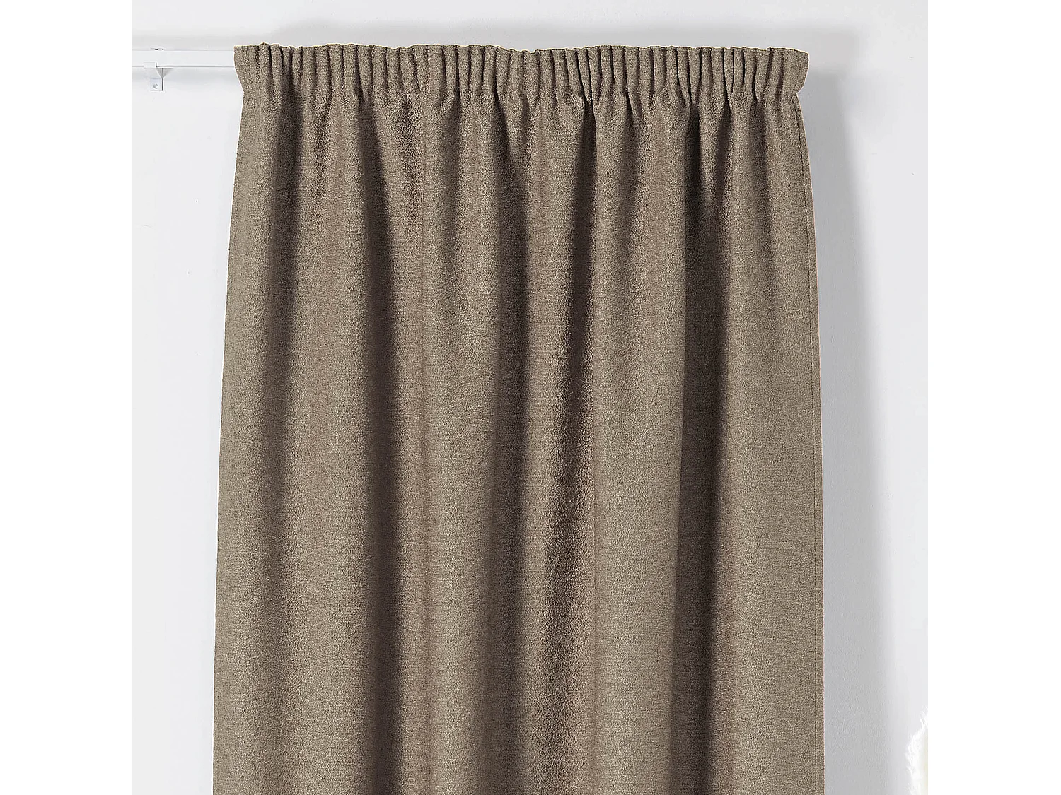 Cortina Térmica con Galón Fruncidor Efecto Boucle