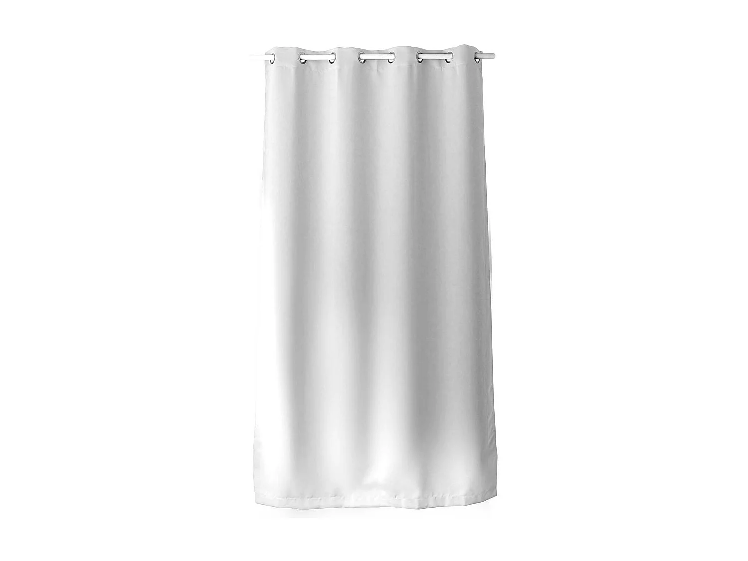 Einfarbiger Verdunkelungsvorhang mit 8 Ösen 140 x 240 cm