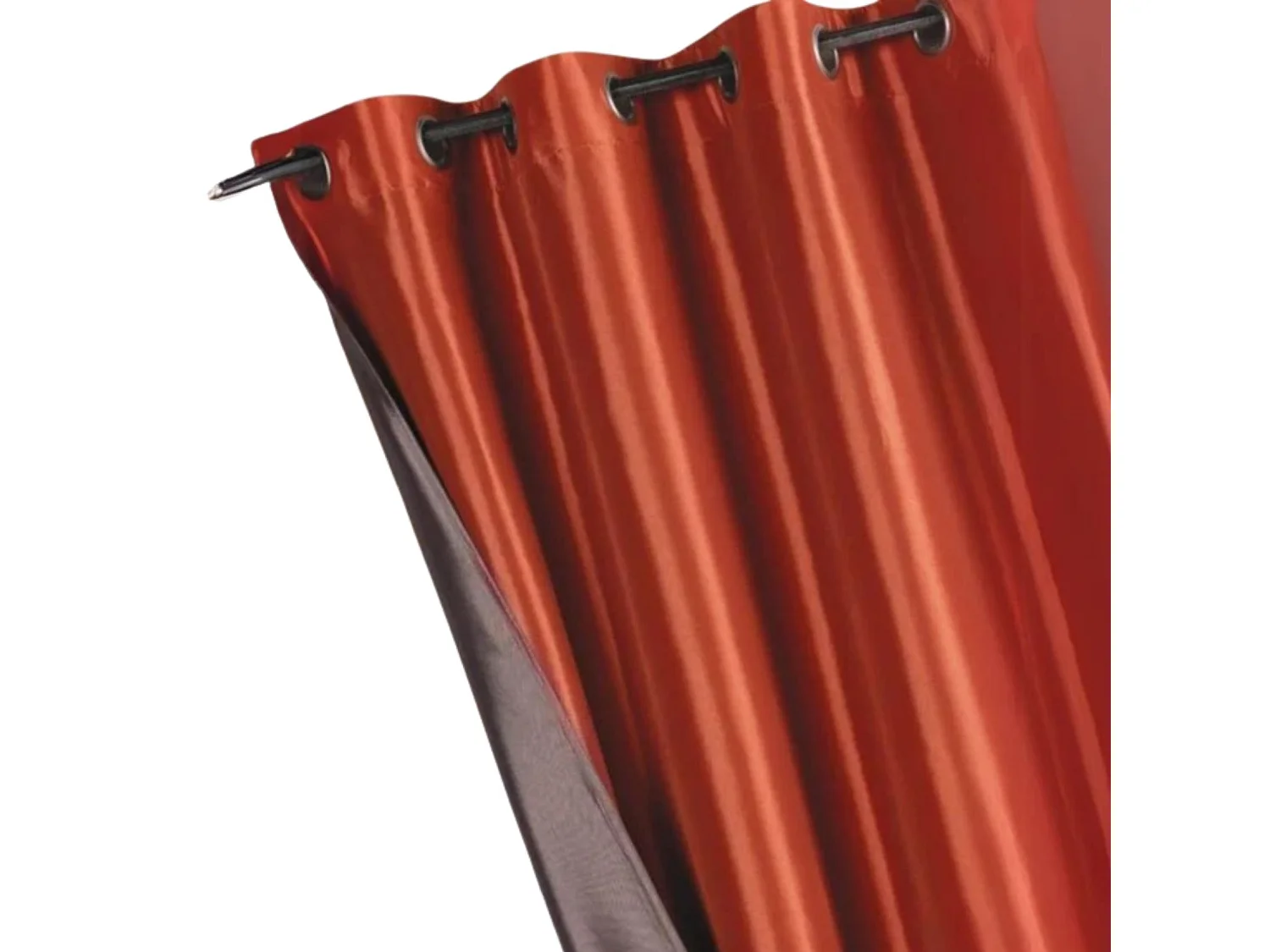 Wendevorhang aus Taft 140 x 260 cm