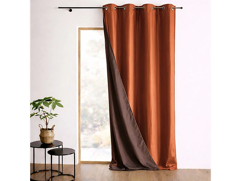 Wendevorhang aus Taft 140 x 260 cm