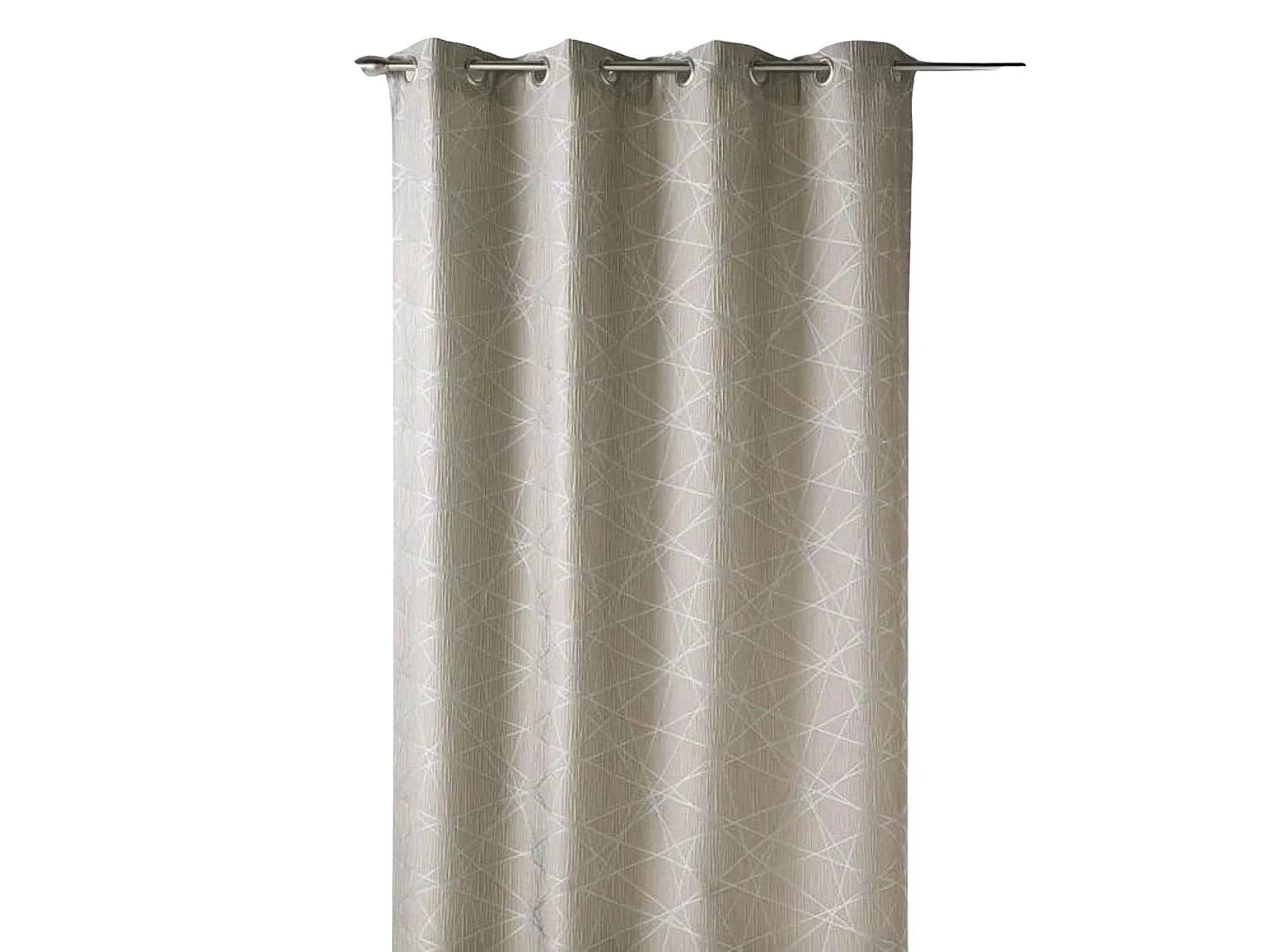 Rideau en Jacquard à Imprimés Design