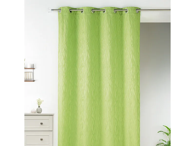 Rideau en jacquard fantaisie