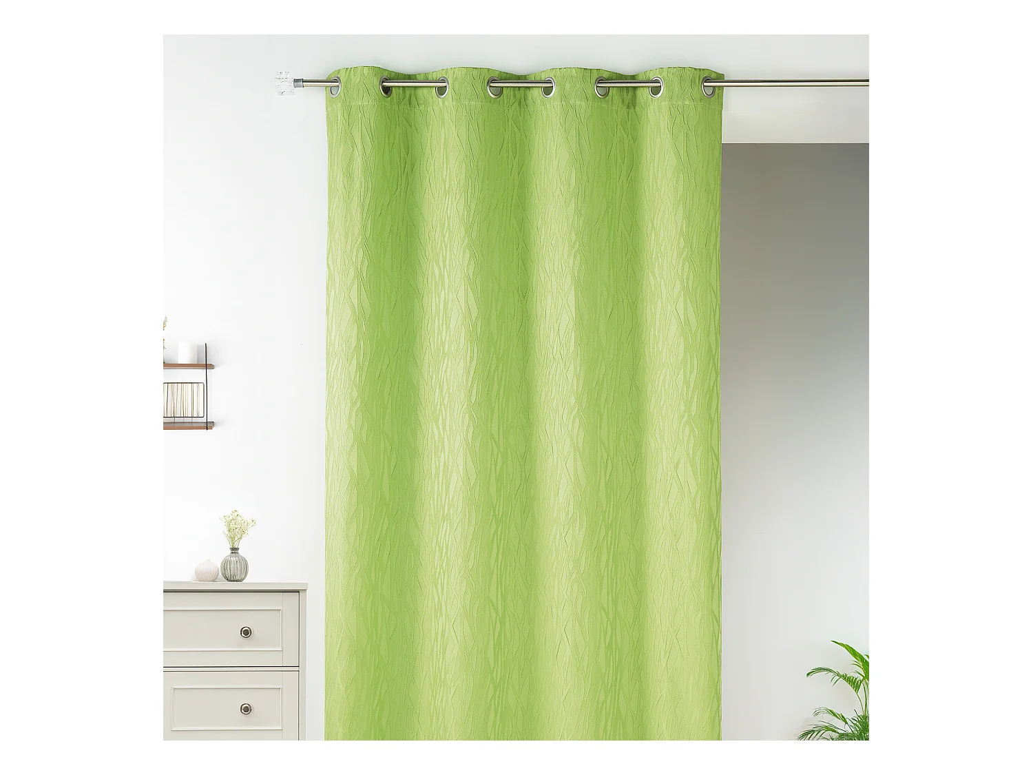 Rideau en jacquard fantaisie
