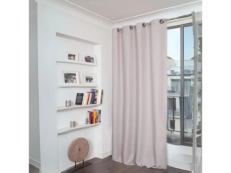 Cortina aspecto franela opaca MOONDREAM 140 x 260 cm