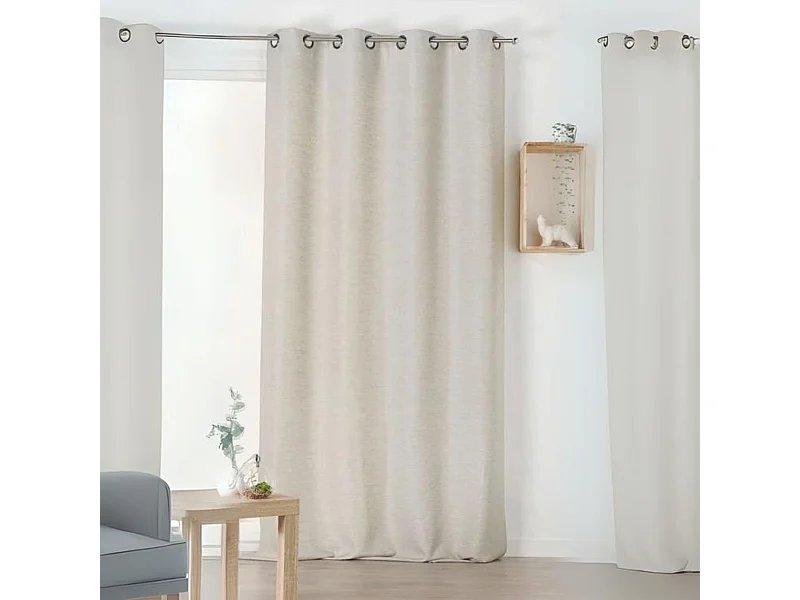 Rideau uni et dépolluant