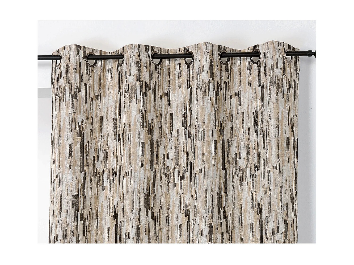 Cortina de mobiliario con impresiones abstractas 135 x 240 cm