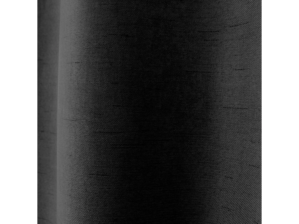 Einfarbiger Verdunkelungsvorhang mit geflochtenem Effekt 140 x 240 cm