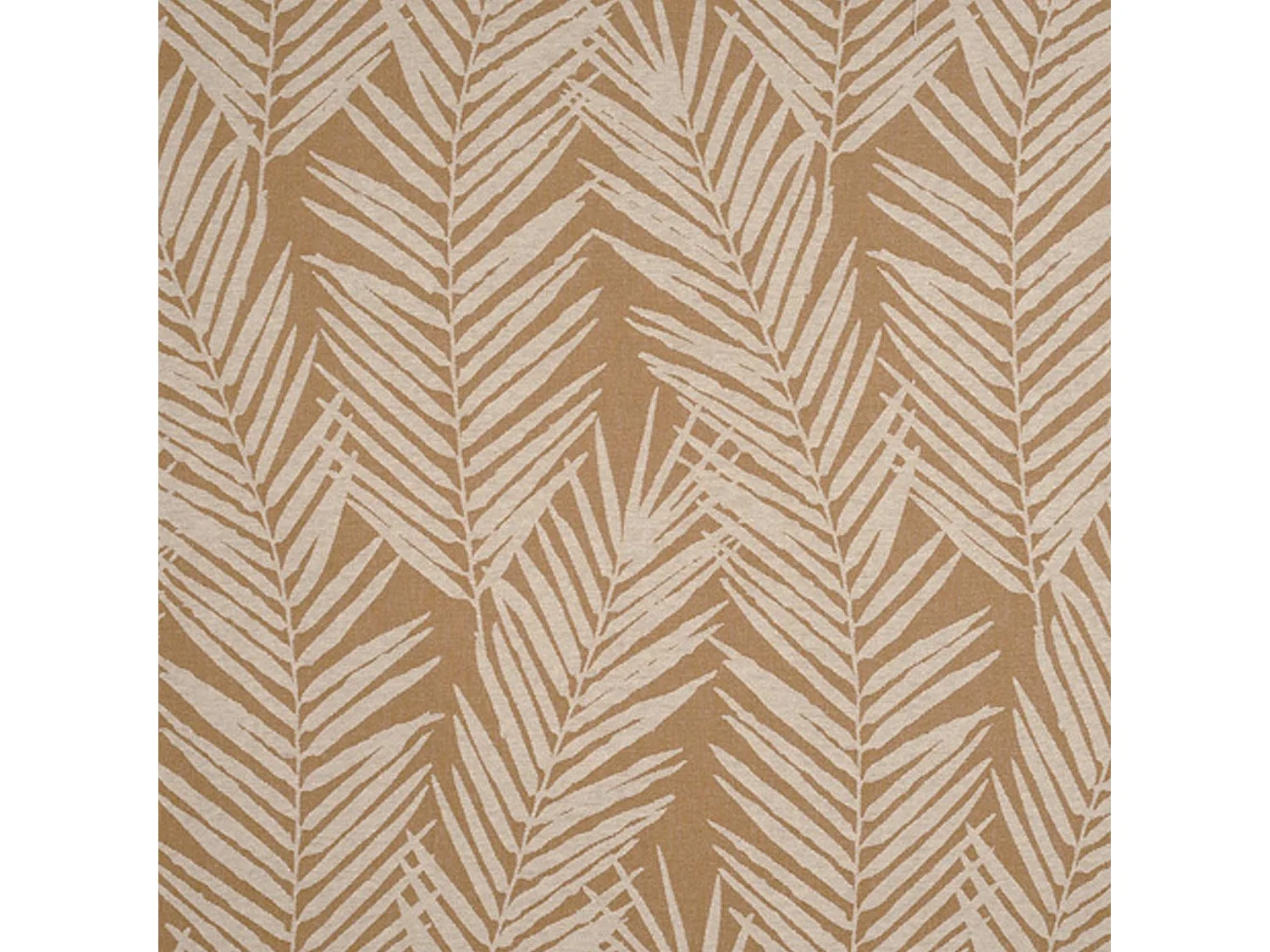 Cortina estampada hoja de palmera 140 x 240 cm