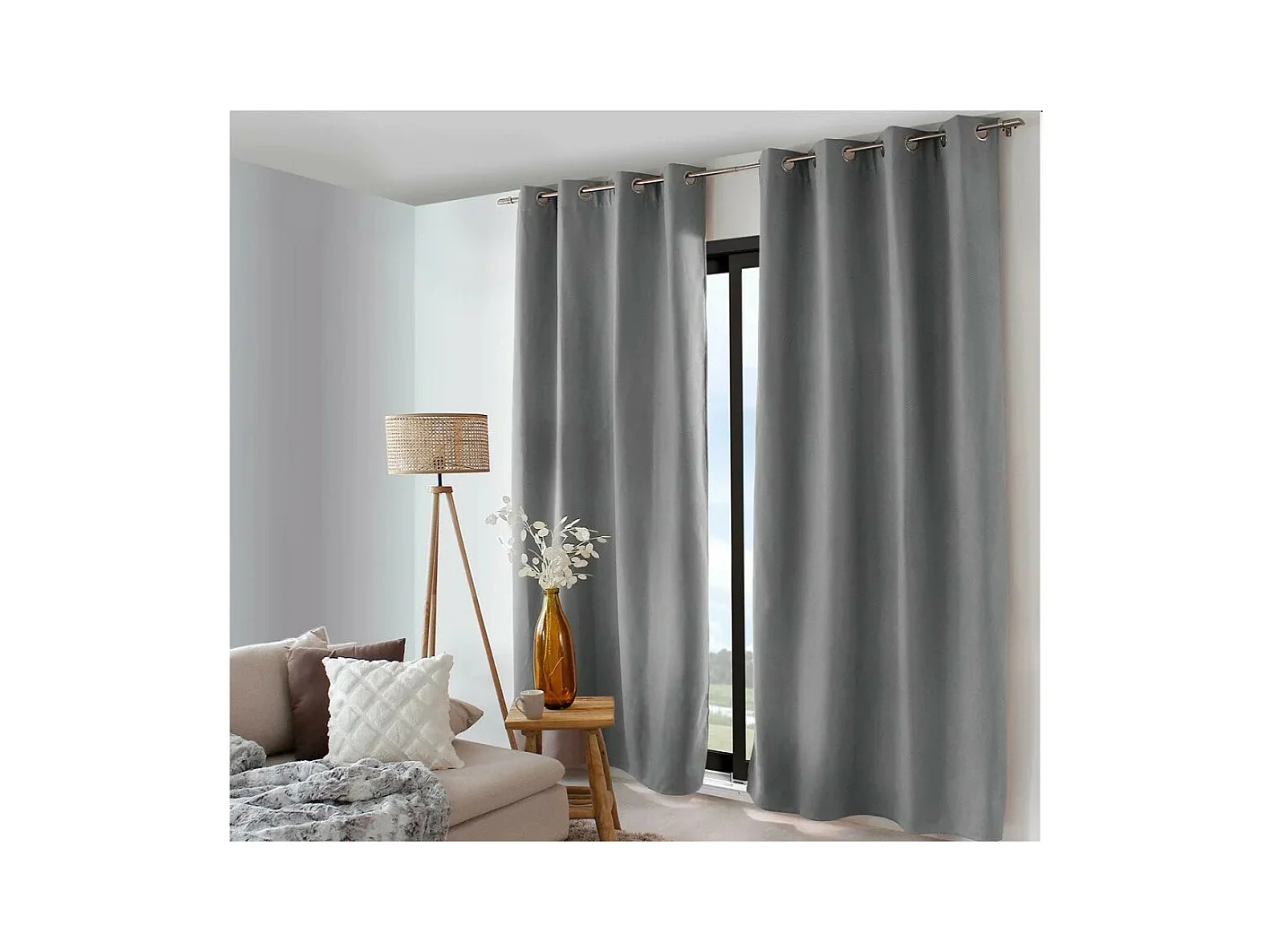 Rideau thermique NORDICA 135 x240 cm  - Enjoy Home