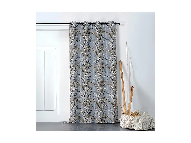 Cortina tendencia con impresiones exóticas 135 x 245 cm