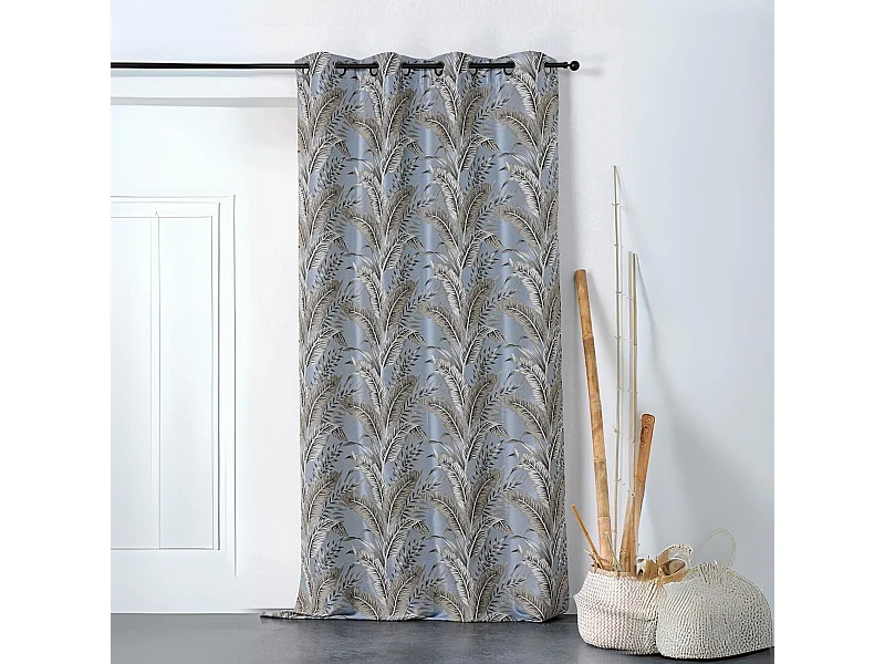 Cortina tendencia con impresiones exóticas 135 x 245 cm