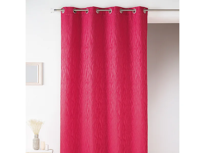 Cortina en jacquard fantasía 135 x 260 cm