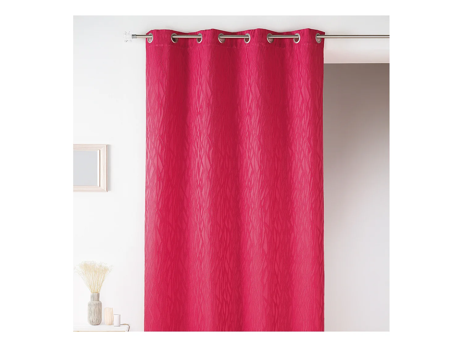 Rideau en jacquard fantaisie