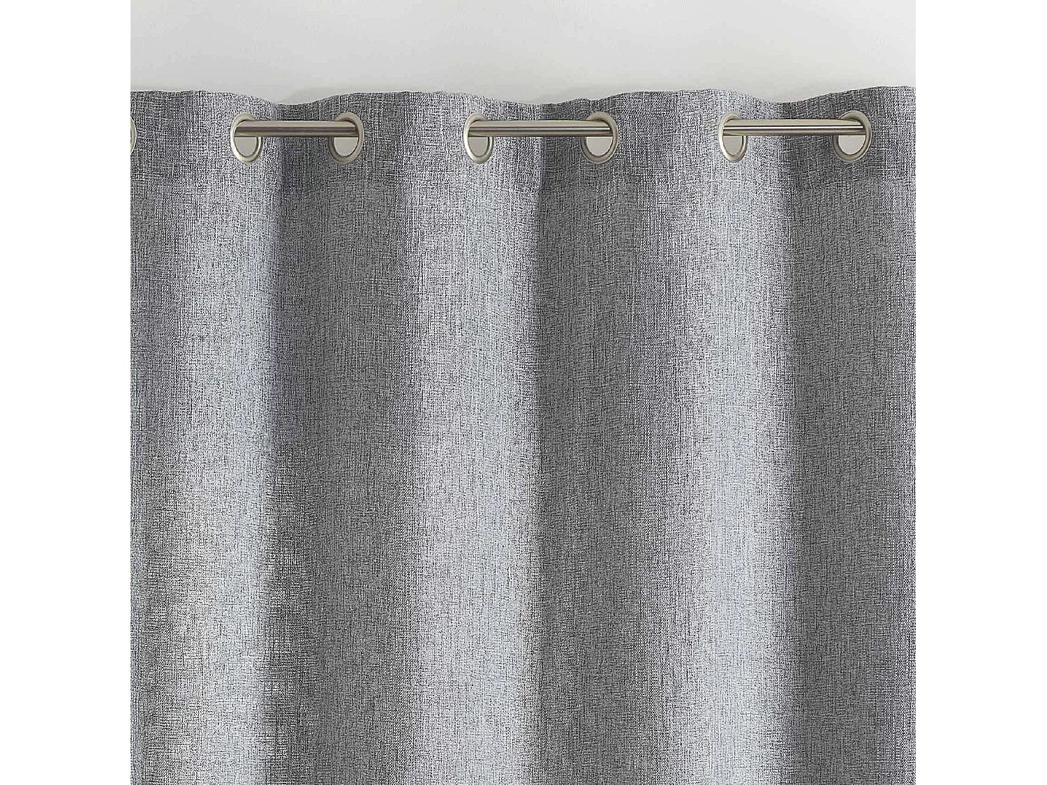 Cortina semitransparente con efecto tejido 140 x 260 cm