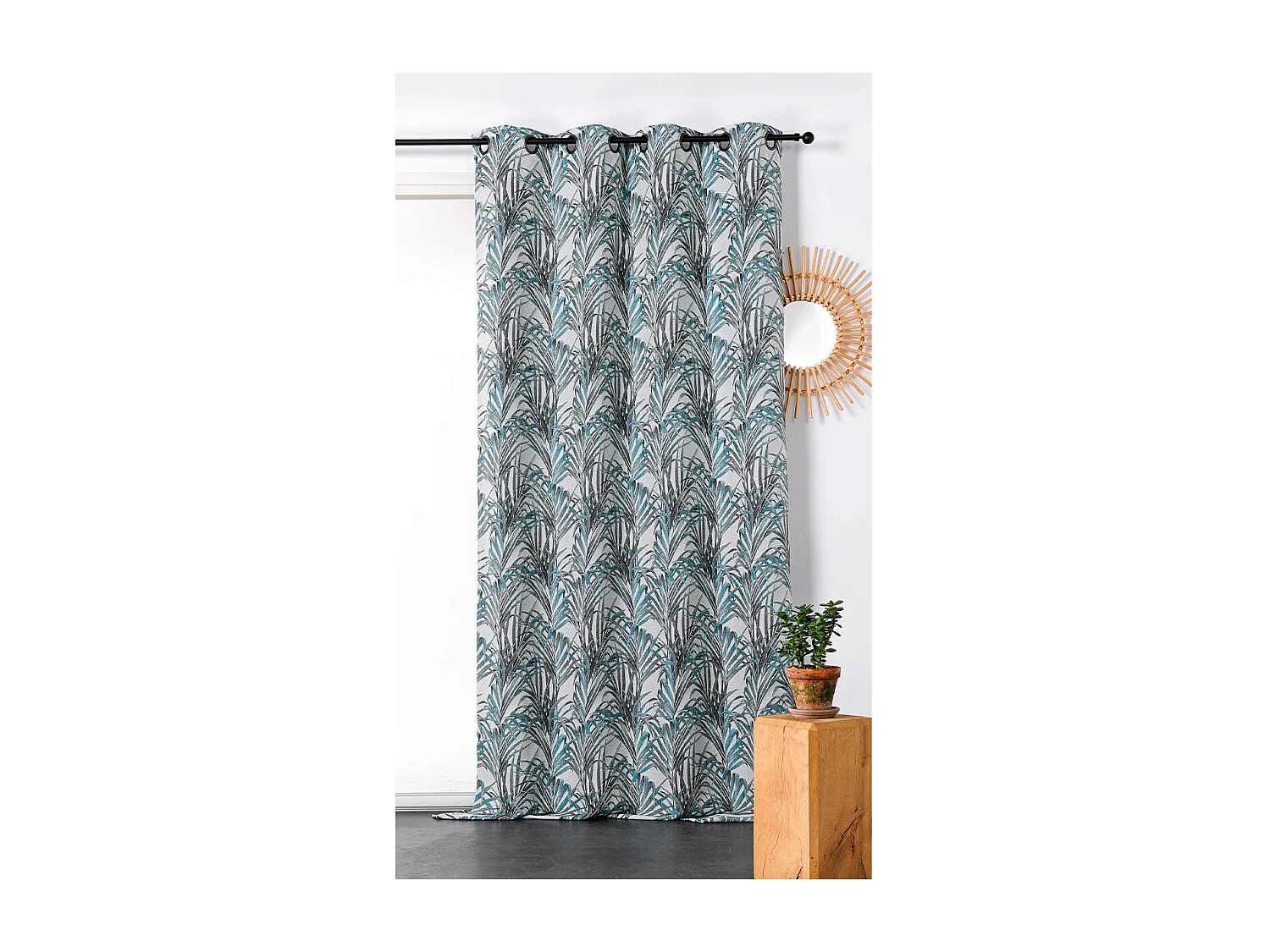 Vorhang mit exotischen Drucken 135 x 250 cm