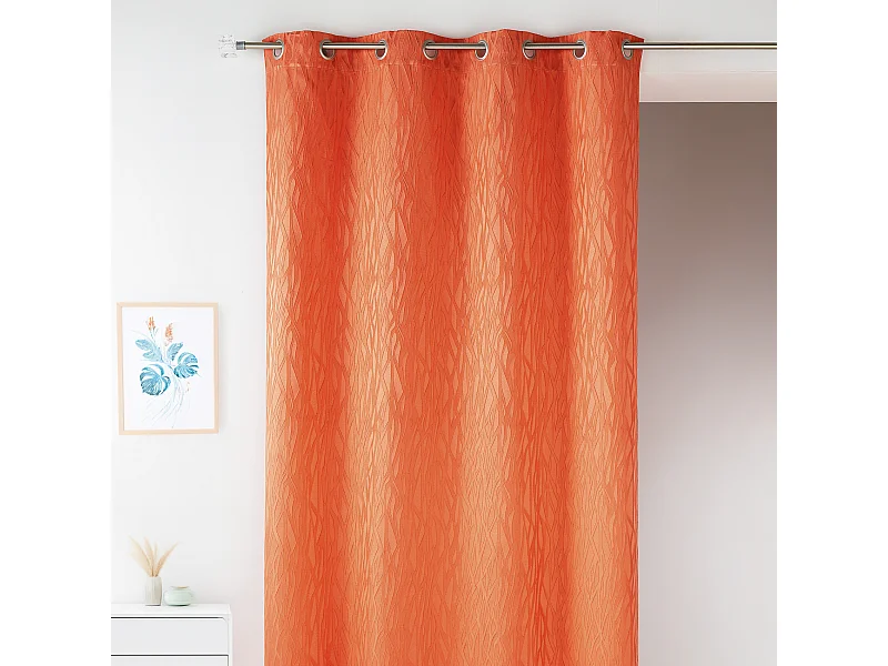 Cortina en jacquard fantasía 135 x 260 cm