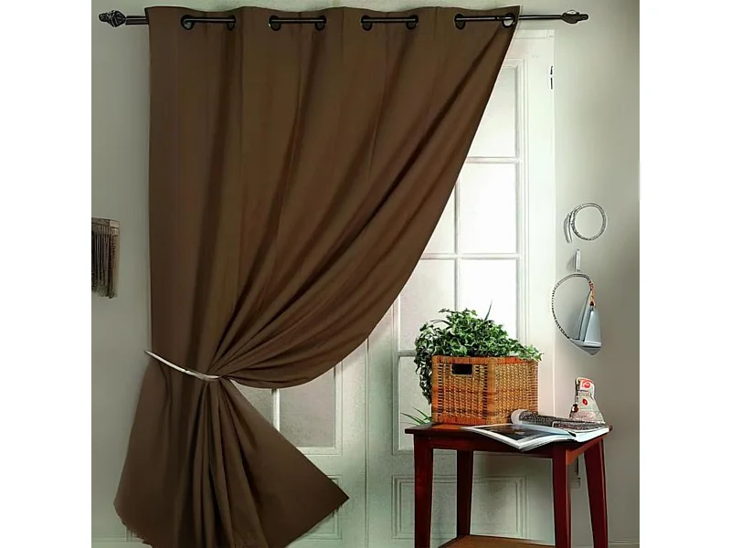 Cortina 100% ocultante visto en el programa de televisión D&CO! 140 x 260 cm