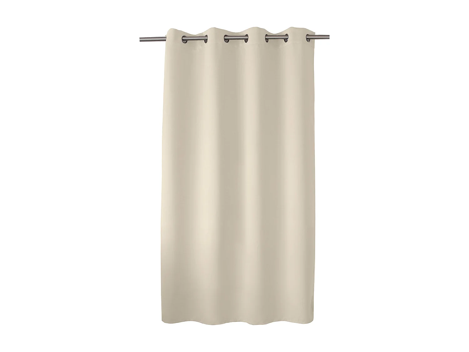 Cortina ocultante unida con 8 ollaos 140 x 180 cm