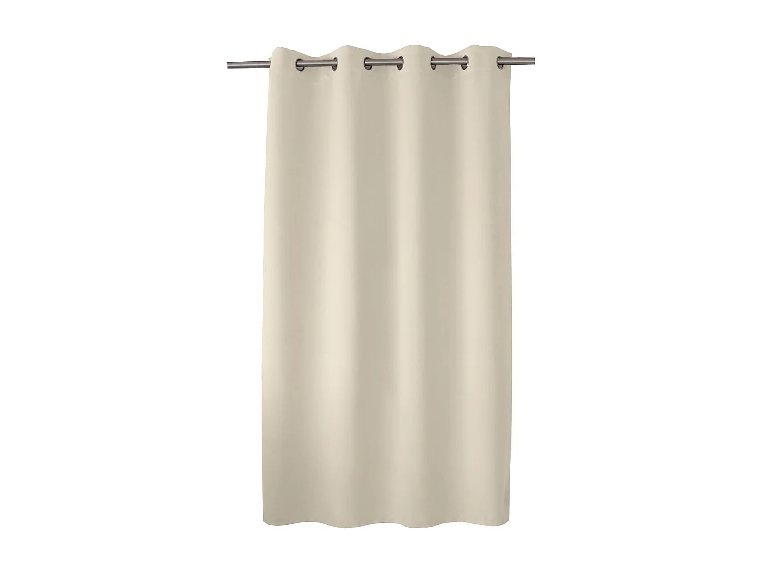 Cortina ocultante unida con 8 ollaos 140 x 180 cm