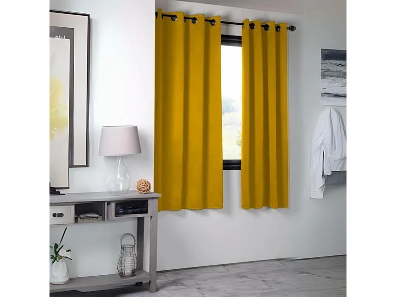 Verdunkelnder einfarbiger Vorhang, 210 g/m² 140 x 280 cm