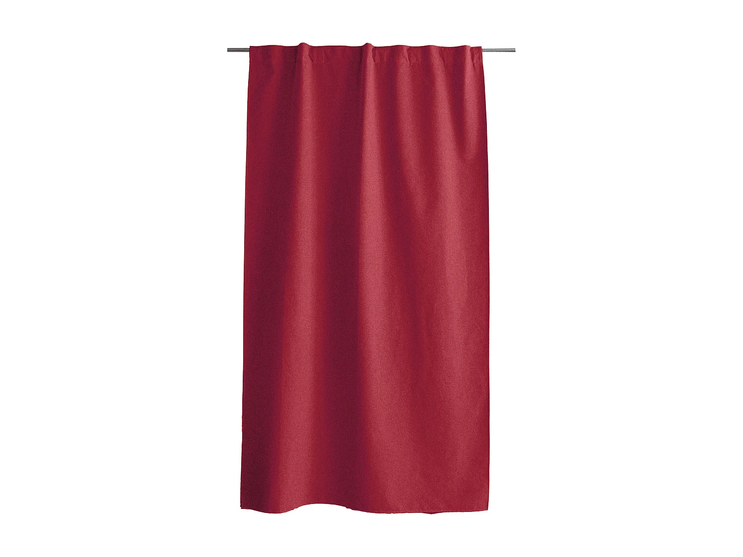 100% verduisterend gordijn, 140x240cm, rood, verborgen poten, Eclipse collectie