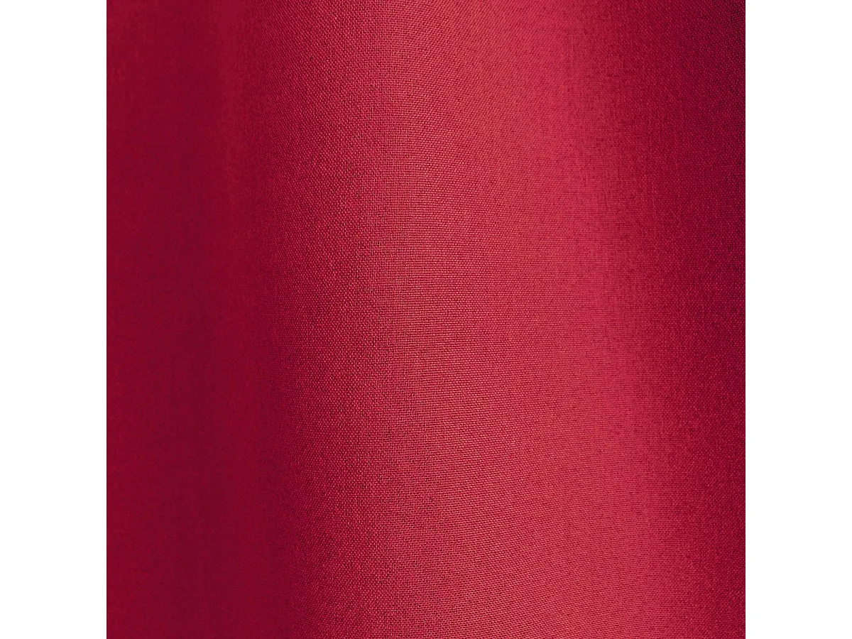 Rideau Occultant Opacité Maximale "Eclipse" 140x240cm Rouge