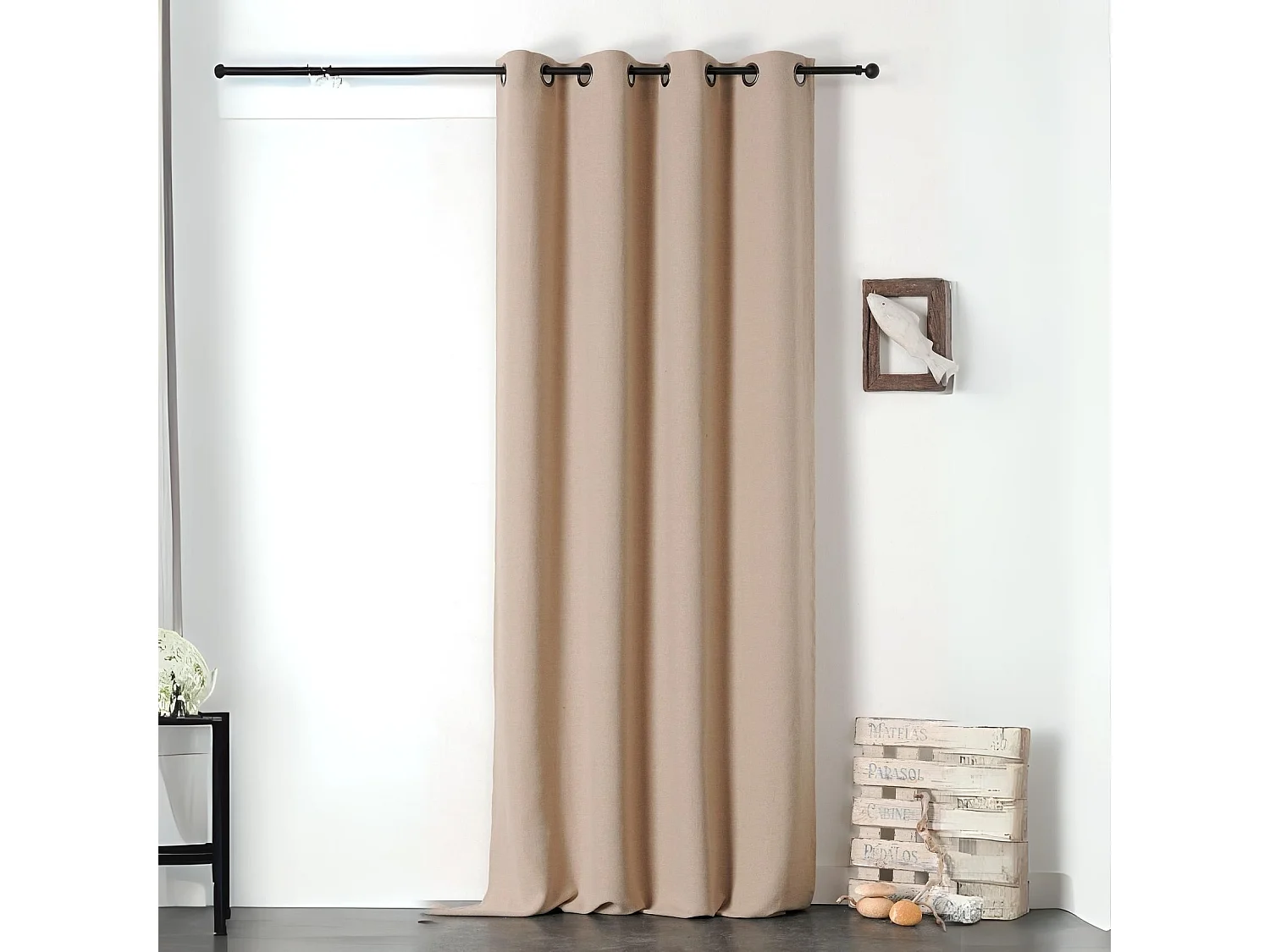 Cortina de 100% lino Libeccio