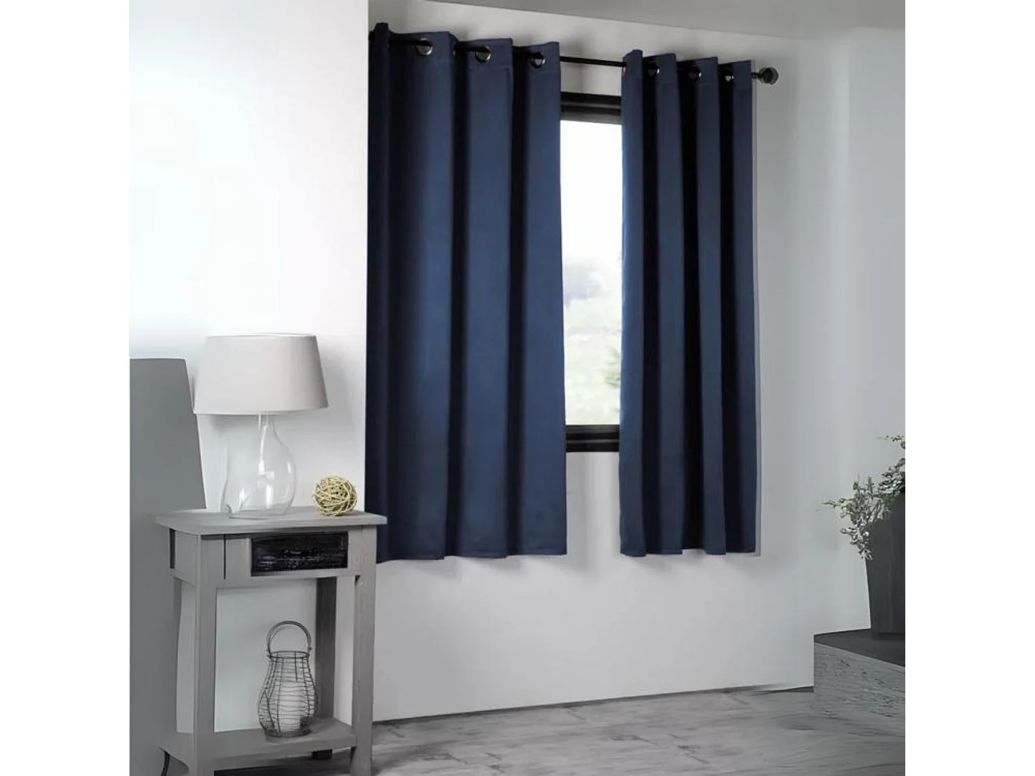 Verdunkelnder einfarbiger Vorhang, 210 g/m² 135 x 180 cm