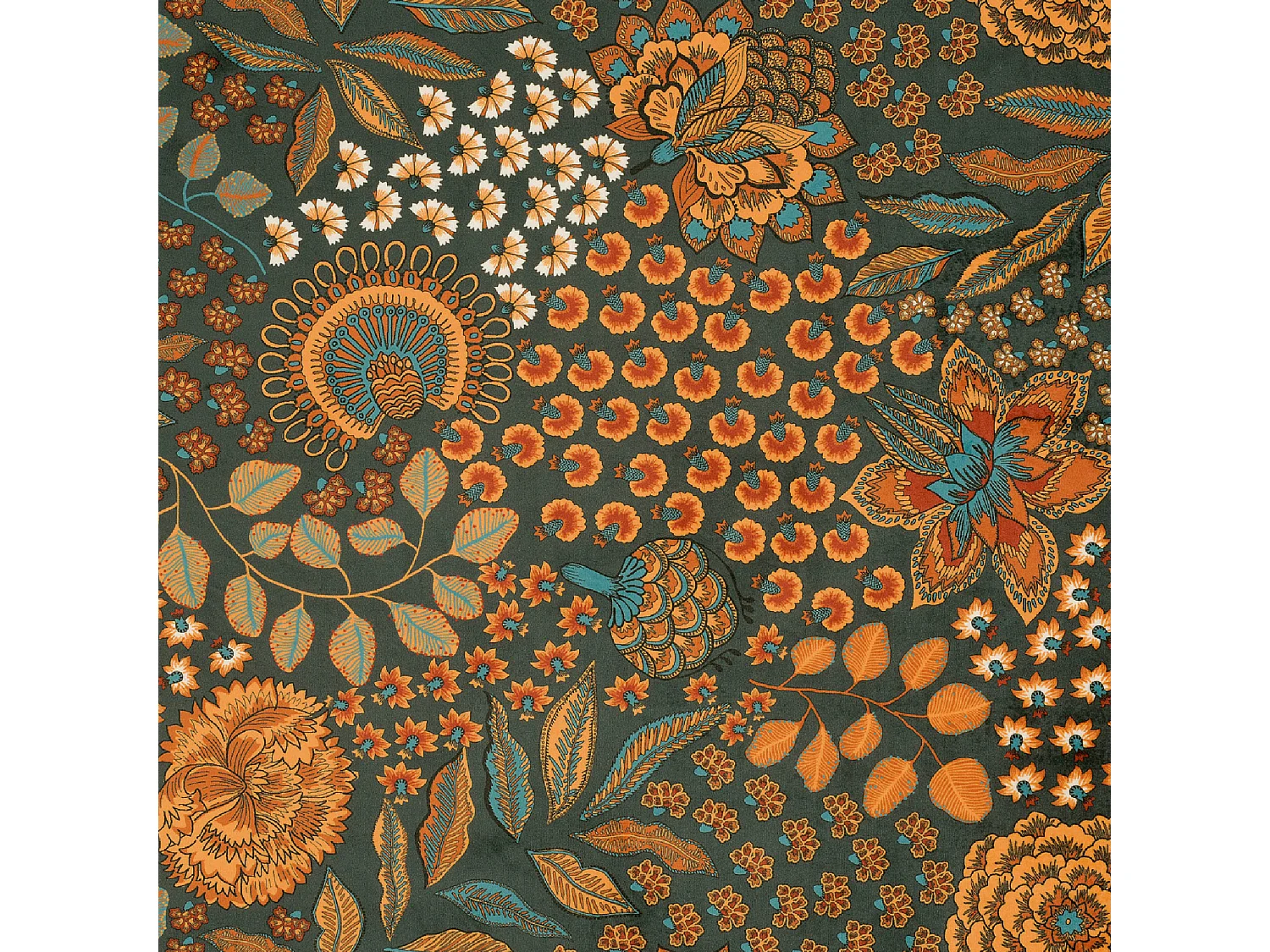 Cortina con Ojales Motivo Cachemira 145 x 260 cm