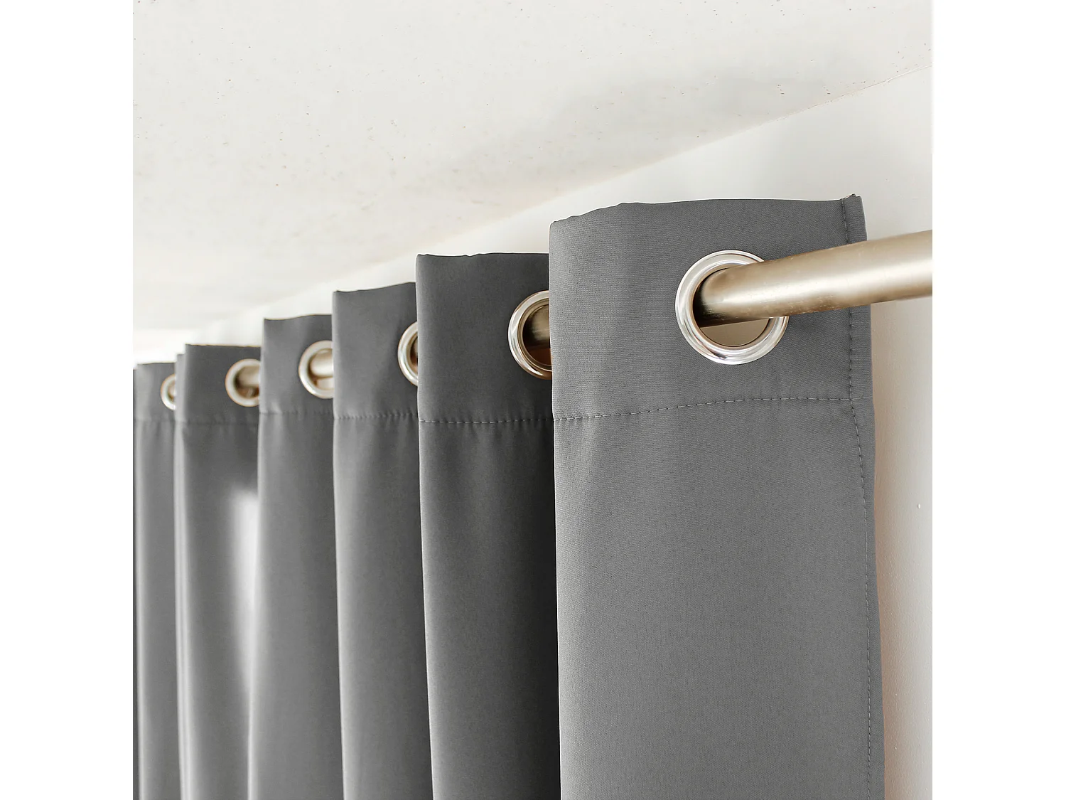 Rideau Thermique "Thermos" 140x180cm Gris