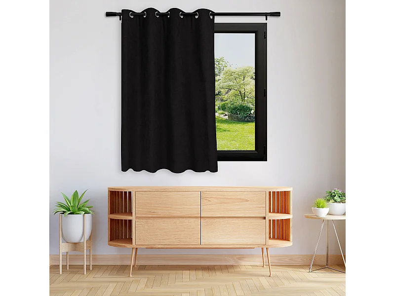 Cortina antifrío doble forrada de polar