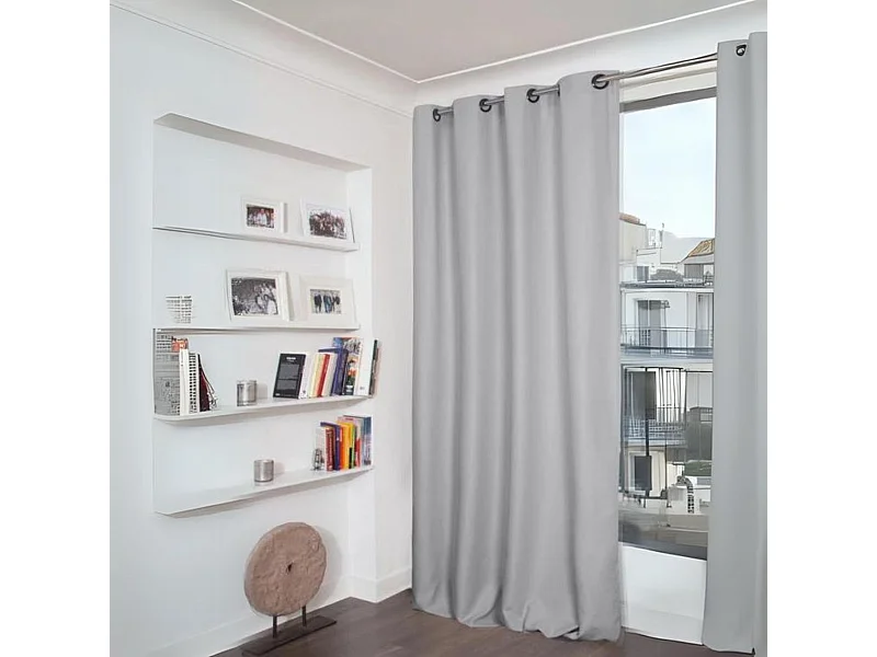 Cortina aspecto franela opaca MOONDREAM 140 x 260 cm