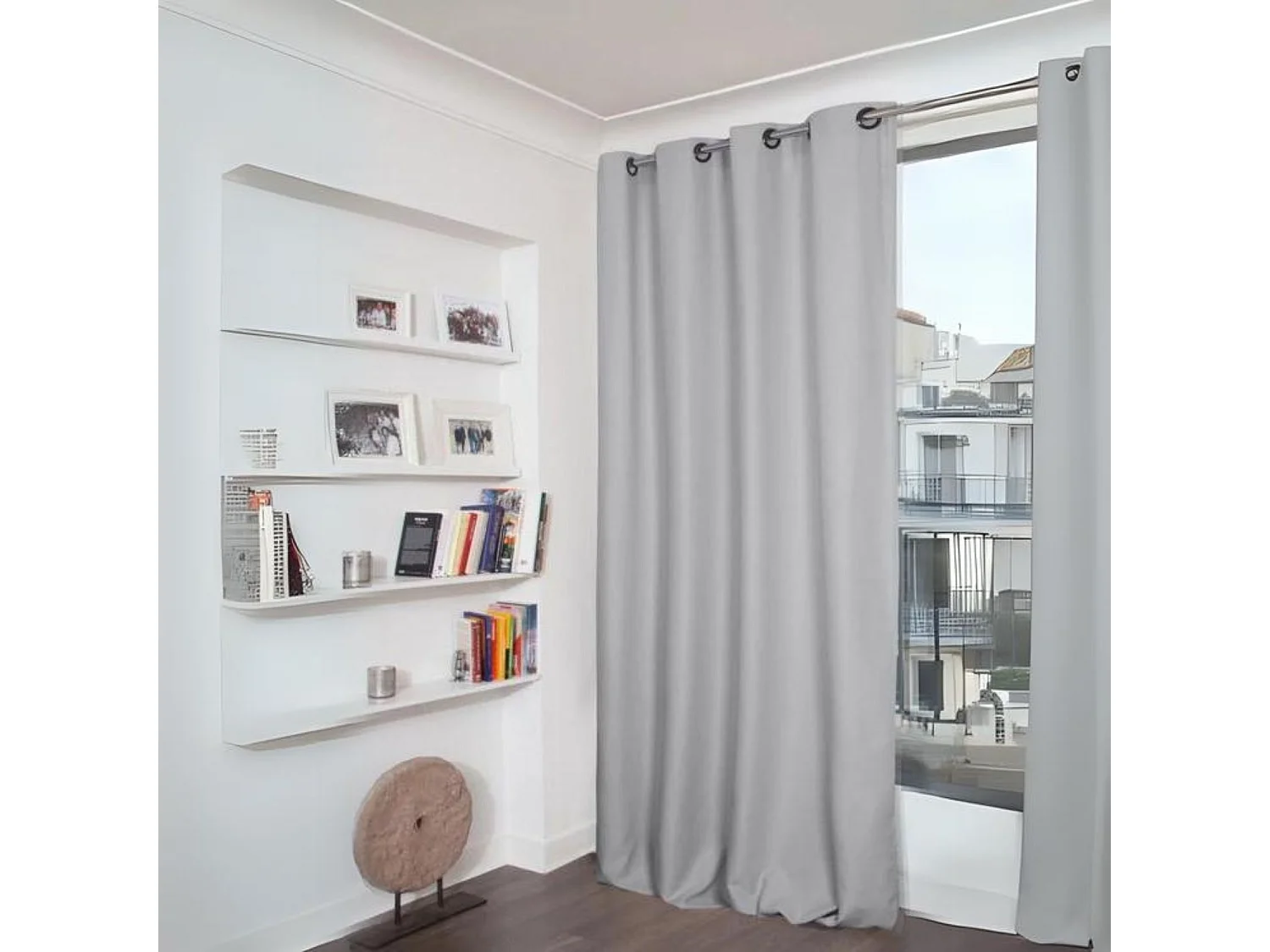 Cortina aspecto franela opaca MOONDREAM 140 x 260 cm