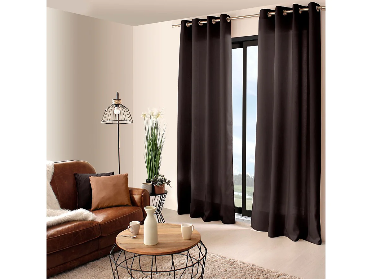 Vorhang aus Polyester mit den Maßen