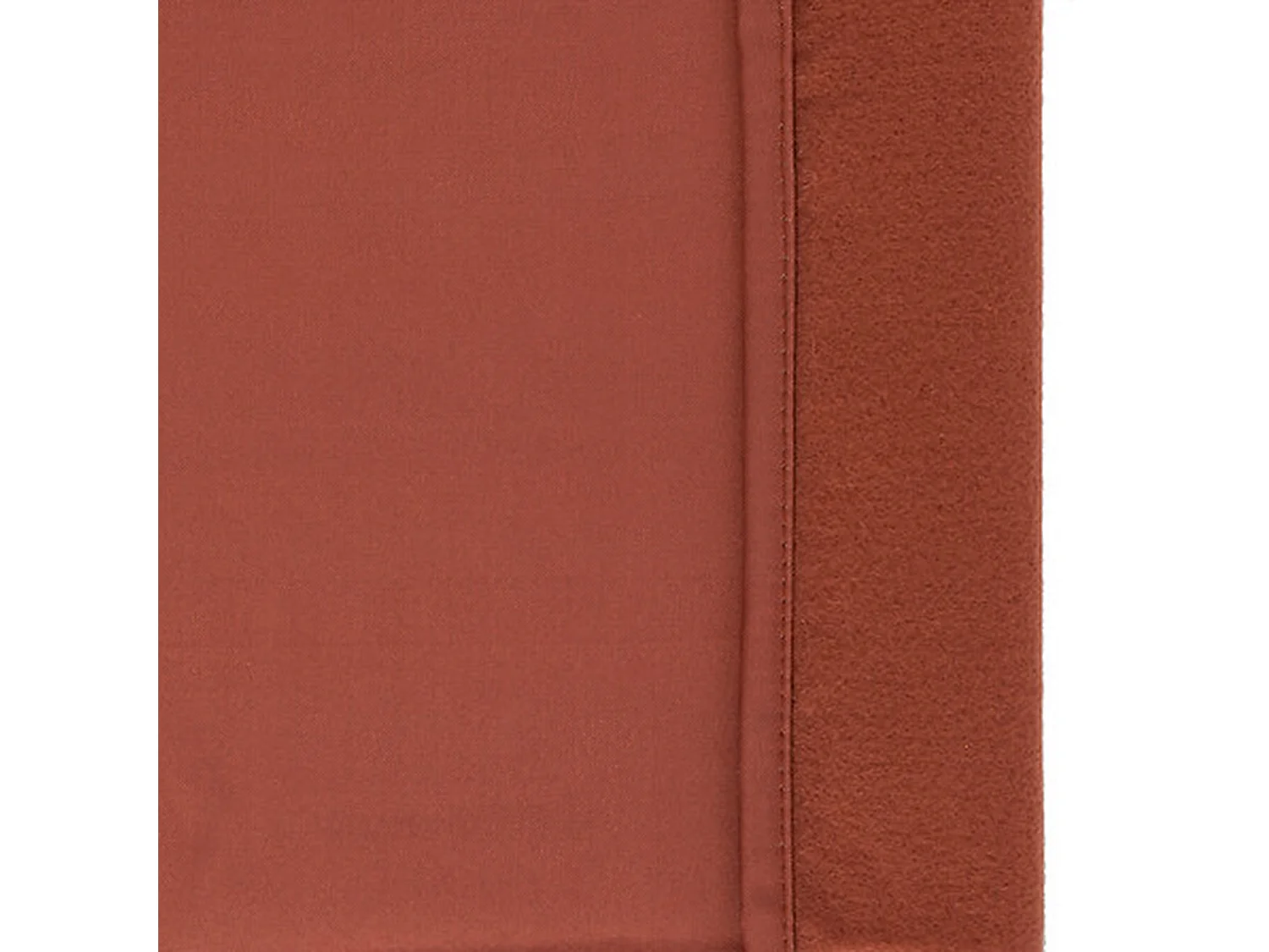 Rideau Isolant à Œillets "Eliat" 140x260cm Terracotta