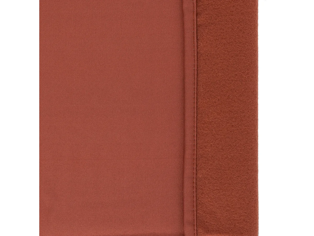 Rideau Isolant à Œillets "Eliat" 140x260cm Terracotta