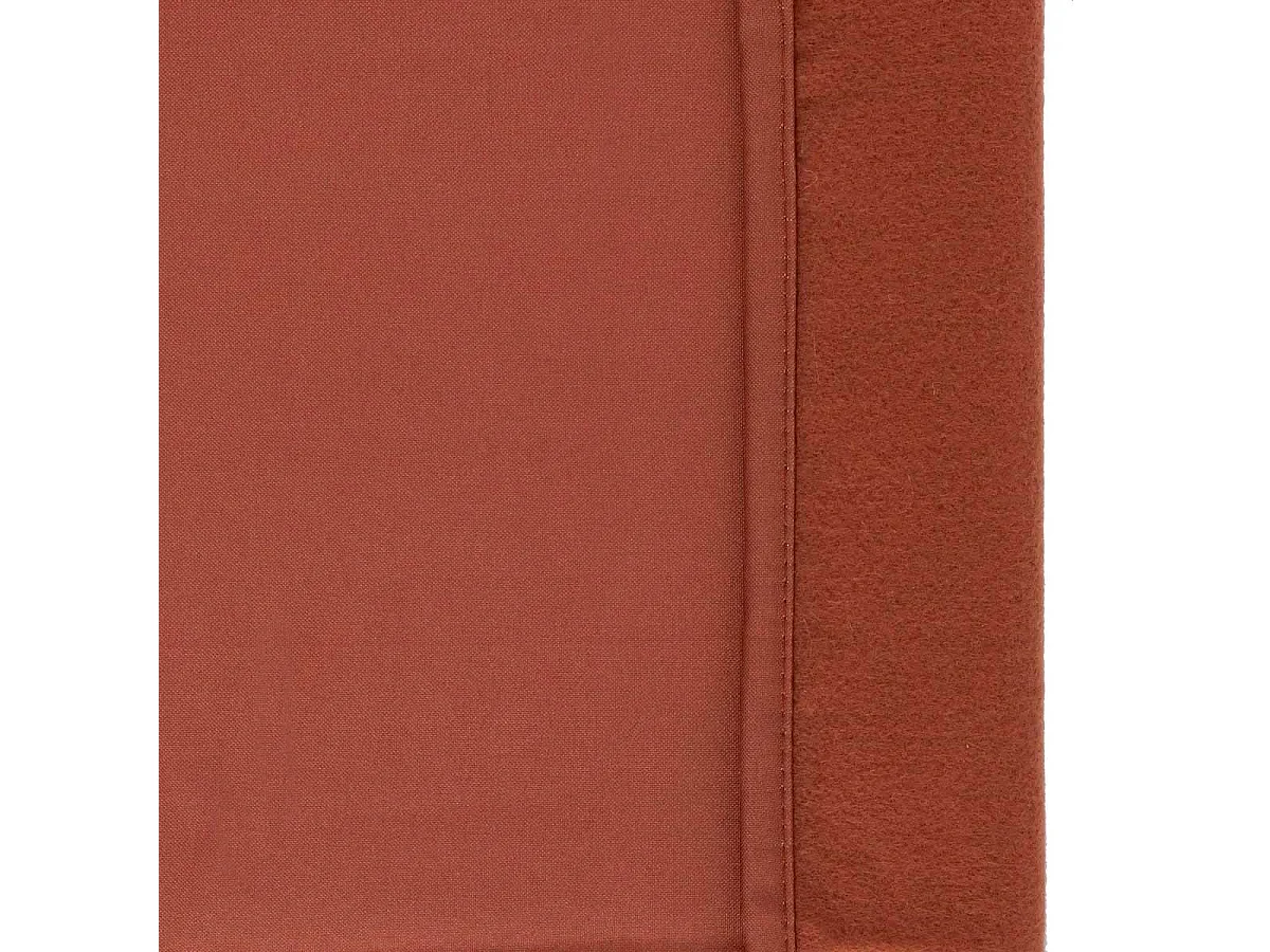 Rideau Isolant à Œillets "Eliat" 140x260cm Terracotta