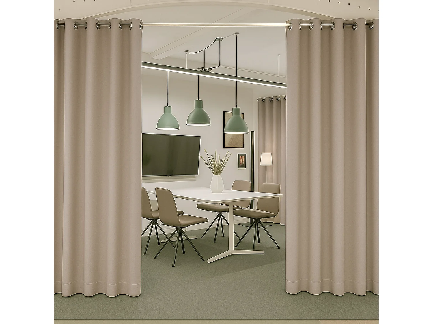 Rideau occultant ignifugé M1 non feu