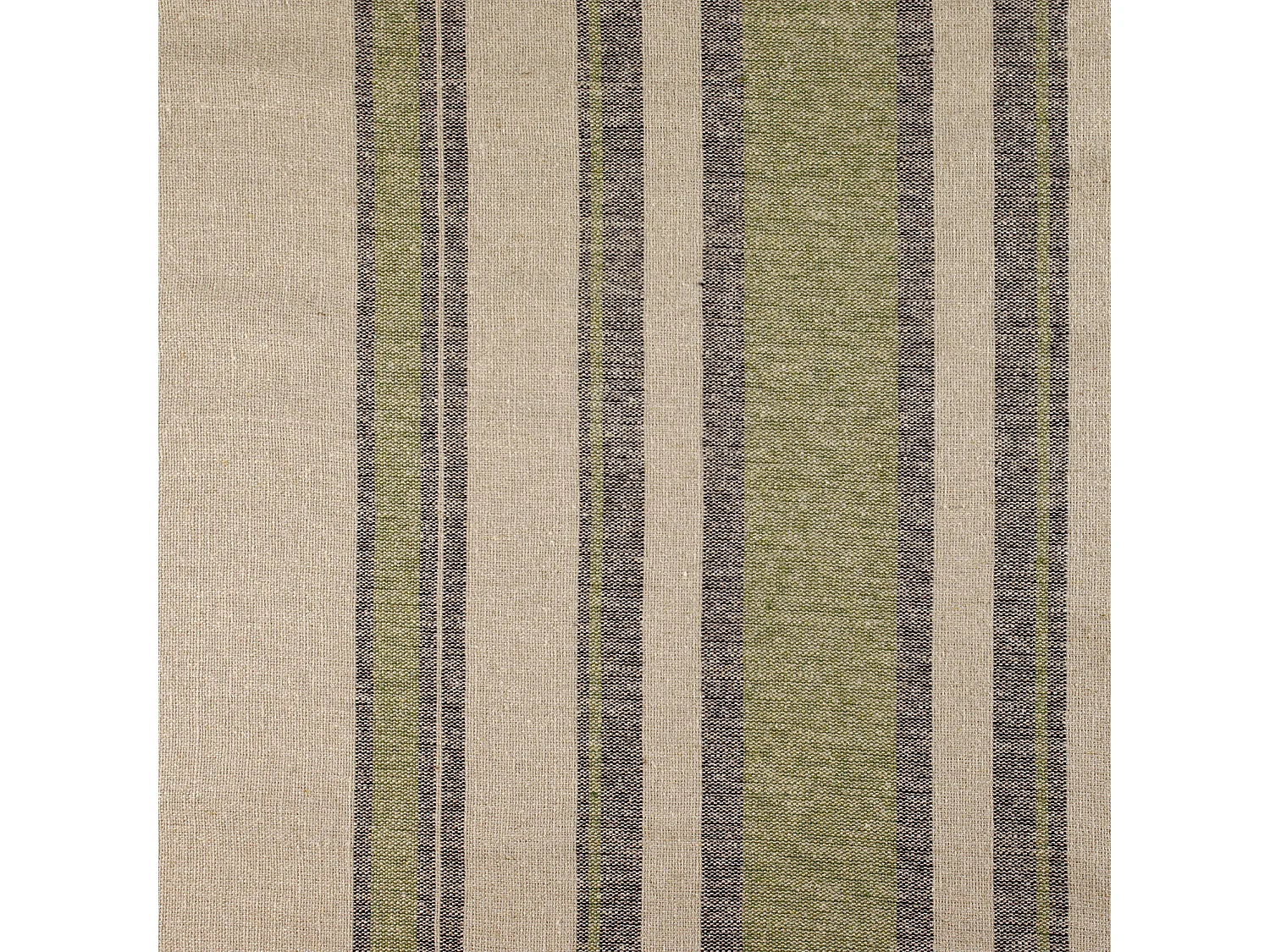 Cortina con Ojetes Rayada Estilo Mediterráneo 140 x 265 cm