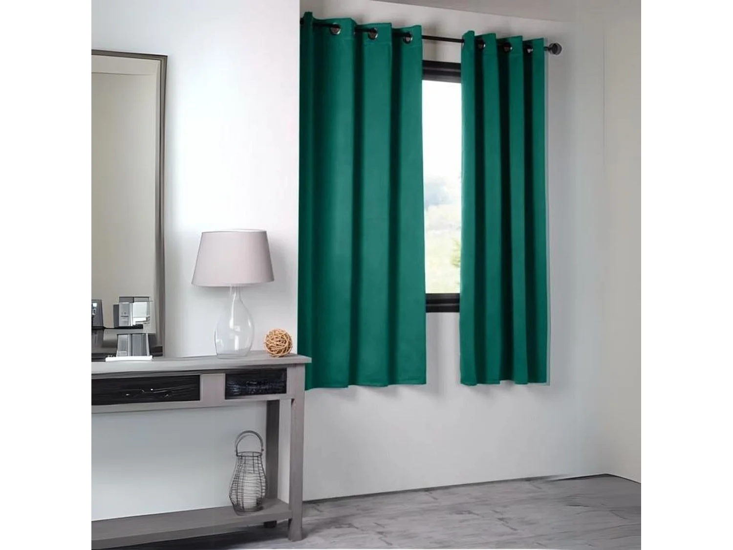 Cortina opaca unida 210gr/m² 140 x 280 cm