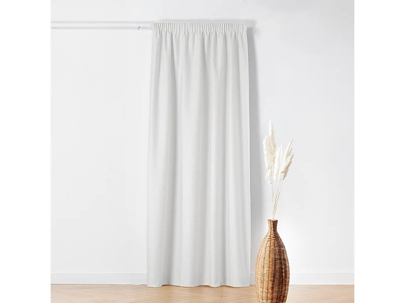 Cortina Térmica con Galón Fruncidor Efecto Boucle