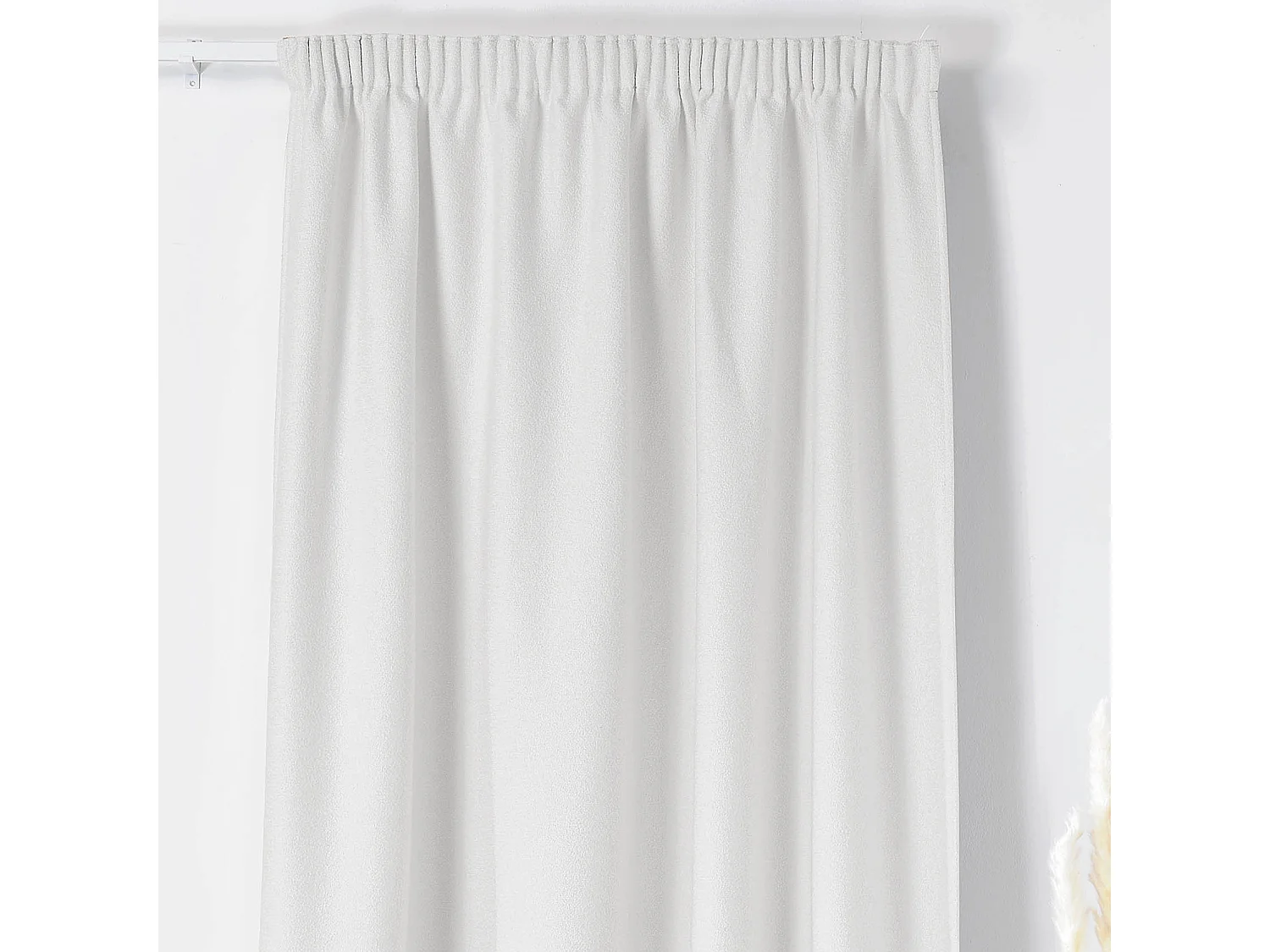 Cortina Térmica con Galón Fruncidor Efecto Boucle