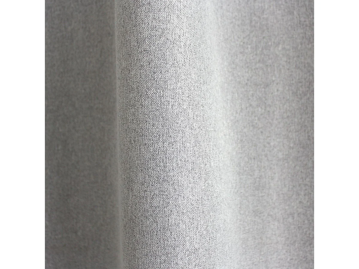Rideau Occultant Opacité Maximale "Eclipse" 140x240cm Gris Clair