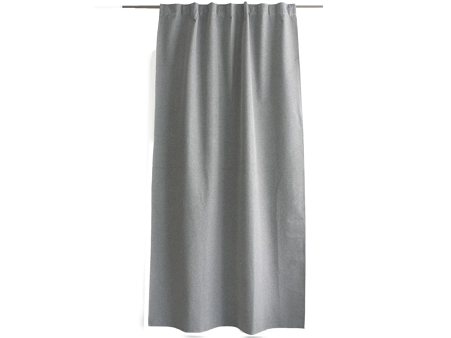 Rideau Occultant Opacité Maximale "Eclipse" 140x240cm Gris Clair