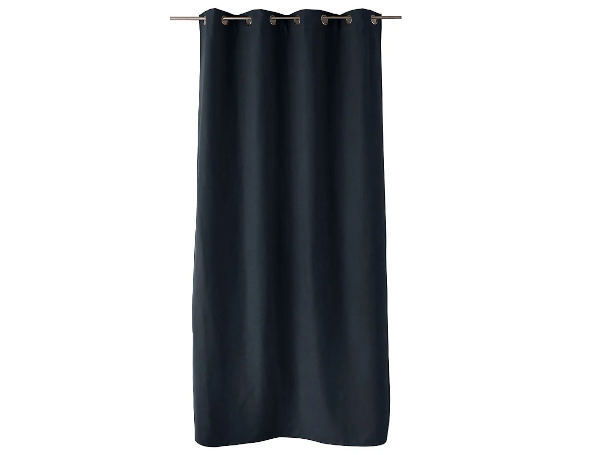 Rideau Thermique Occultant  "Nordica" 135x240cm Gris Foncé